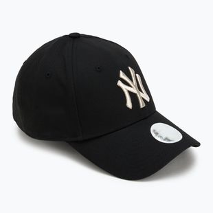 New Era Метално лого 9Forty New York Yankees бейзболна шапка черна