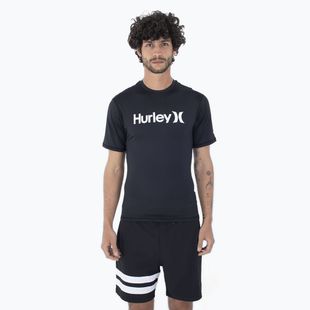 Hurley мъжка тениска O&O Quickdry Rashguard black