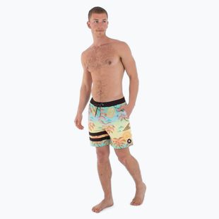 Мъжки къси панталони Hurley Phantom Eco Block Party Volley 17" с ананас