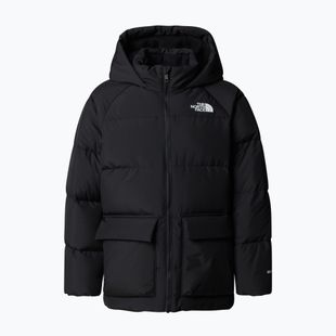 Детско пухено яке The North Face Teen North Down Fleece Lined Short Parka tnf black
