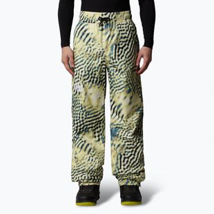 Мъжки скиорски панталони The North Face Build Up nettle the lift print