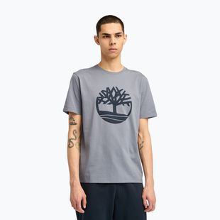 Мъжки Timberland Tfo Tree Logo Тениска folstone grey