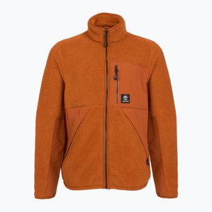 Мъжки суитшърт Timberland Sherpa Mix Media Fleece umber