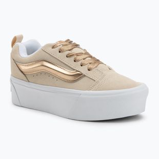 Vans Knu Stack High Shine златни обувки