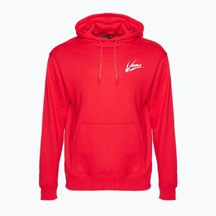 Мъжки суитшърт Vans Dettori Loose Pullover racing red/marshmallow