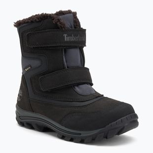 Детски ботуши за сняг Timberland Chillberg 2-Strap Gore-Tex jet black