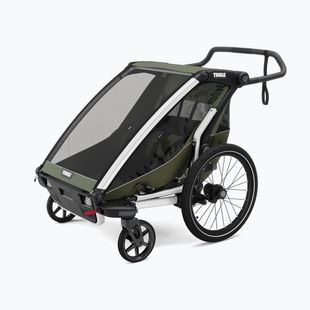 Велосипедно ремарке Thule Chariot Lite Double vintage green