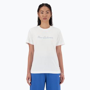 Дамска тениска New Balance Script Tee white