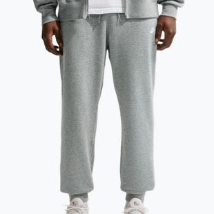 Мъжки панталони за бягане Nike Club French Terry Joggers dark grey heather/light smoke grey/white