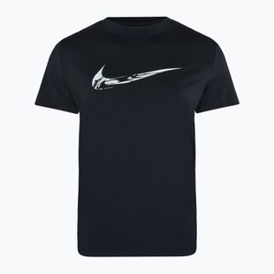 Дамска тениска за бягане Nike One Dri-Fit black/white