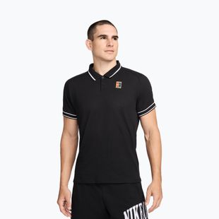Мъжка тениска Nike Court Heritage Polo black/white