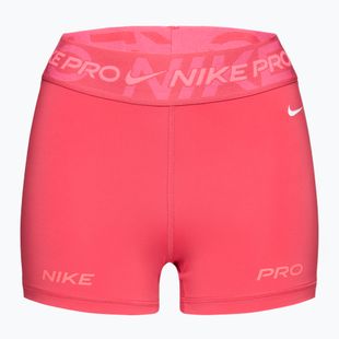 Дамски шорти за тренировка Nike Pro Mid Rise 3“ aster pink/pinksicle/hot punch/white punch