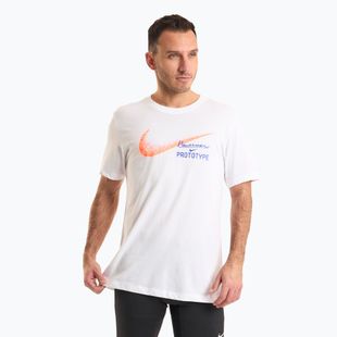 Мъжка тениска за бягане Nike Dri-Fit Founders white