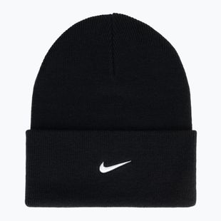Зимна шапка Nike Peak Swoosh Beanie black/white
