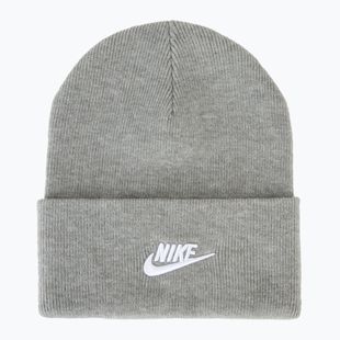 Зимна шапка Nike Peak Futura Beanie dark grey heather/white