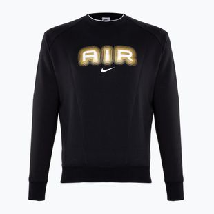 Мъжки суитшърт Nike Sportswear Air Crew-Neck black/metallic gold