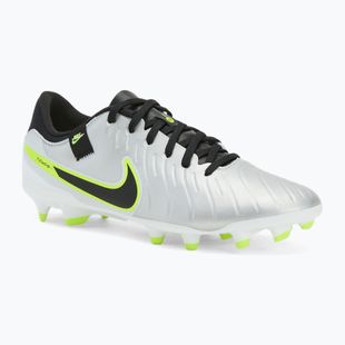 Мъжки футболни обувки Nike Tiempo Legend 10 Academy FG/MG metallic silver/volt/black