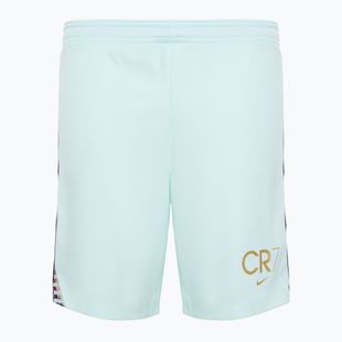 Детски футболни шорти Nike CR7 Academy Dri-FIT barely green/ blue void/ metallic gold