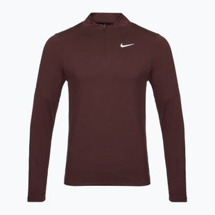 Мъжка блуза с дълъг ръкав за бягане Nike Dri-FIT Element 1/2-Zip burgundy crush