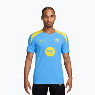 Мъжка футболна фланелка с дълъг ръкав Nike FC Barcelona Strike Elite SE Drill Top university blue/opti yellow/opti yellow