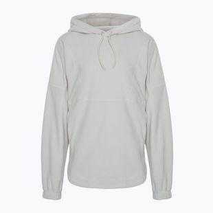 Дамски суитшърт Nike One Therma-FIT светло кафяво/бяло