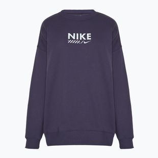 Дамски суитшърт Nike Sportswear Oversized Crew-Neck dark raisin