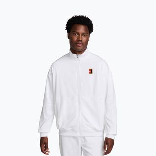Мъжки тенис суитшърт Nike Court Heritage white/white