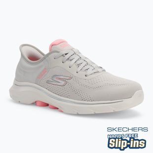 Дамски обувки SKECHERS Go Walk 7 Valin gray/pink