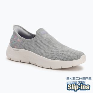 Дамски обувки SKECHERS Go Walk Flex Sunset Rose gray/lavender