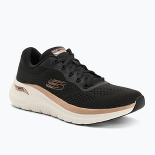 Дамски обувки SKECHERS Arch Fit 2.0 Glow The Distance black/rose gold