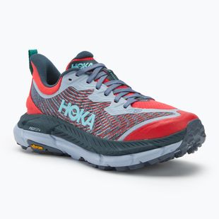 Дамски обувки за бягане HOKA Mafate Speed 4 cerise/stormy skies