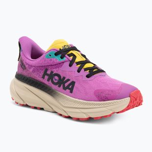 Дамски обувки за бягане HOKA Challenger 7 GTX superbloom/oatmeal