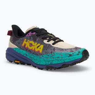 Мъжки обувки за бягане HOKA Speedgoat 6 oatmeal/mountain iris