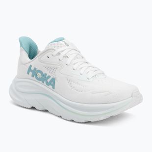 Дамски обувки за бягане HOKA Clifton 10 white/cielo blue