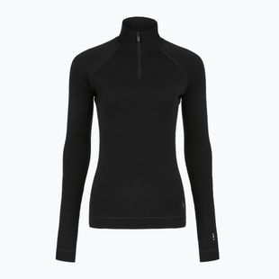 Дамски термоактивен суитшърт Smartwool Classic Thermal Merino Base Layer 1/4 Zip Boxed black