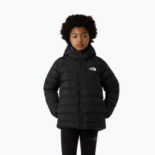 Детско пухено яке The North Face Reversible Perrito Hooded black/smoked pearl