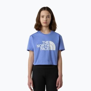 The North Face Crop Easy Tee виртуална синя детска тениска