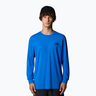 Мъжки потник с дълъг ръкав The North Face Box Nse Tee heroblue/tnfblk