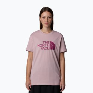 The North Face дамска тениска Relaxed Easy Tee metal pink/cyber berry