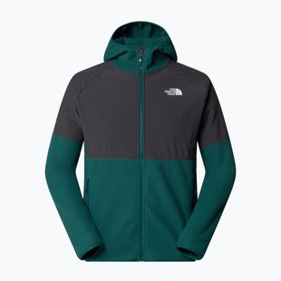 Мъжки суитшърт The North Face Glacier Heavyweight Full Zip HD deep nori/asphalt grey