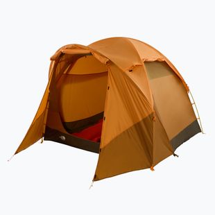 The North Face Wawona 4P light exuberance orange/ timber tan/ new taupe green Палатка за къмпинг за 4 човека