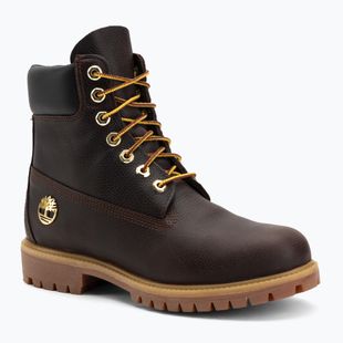 Мъжки обувки Timberland Premium 6 Inch Lace Up Waterproof dark brown/full grain/black