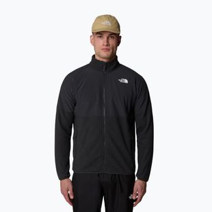 Мъжки суитшърт The North Face Glacier Heavyweight Full Zip asphalt grey/tnf black