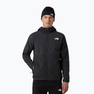 Мъжки суитшърт The North Face Glacier Heavyweight Full Zip HD asphalt grey/black