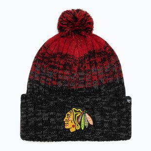 Зимна шапка 47 Brand NHL Chicago Blackhawks Cascade black