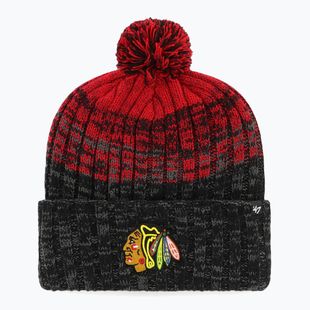 Зимна шапка 47 Brand NHL Chicago Blackhawks Cascade black