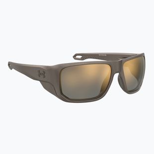 Мъжки слънчеви очила Under Armour Attack MD S3 brwn metlzed/gold mirror oleophobic