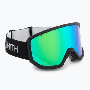 Скиорски очила Smith Transfer black/greensol-xmirror