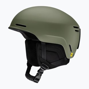 Скиорска каска Smith Method Mips matte fatigue green