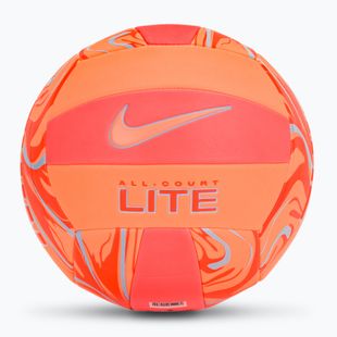 Волейболна топка Nike All Court Lite Volleyball Deflated size 5 orange pulse/hot lava/aluminum